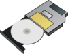 Slim Cd Drive Clip Art